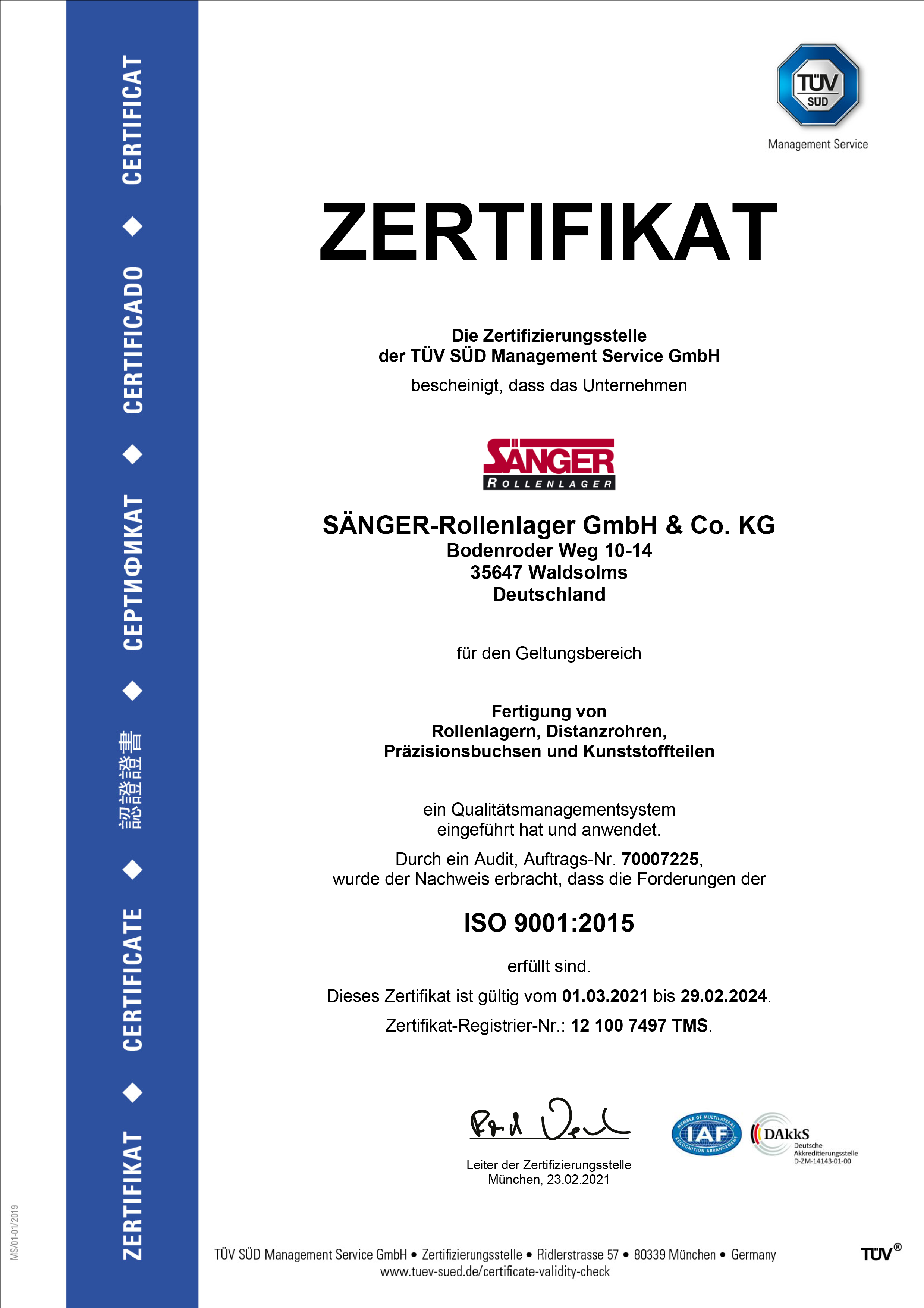 ISO 9001 DE ISO 9001 DE